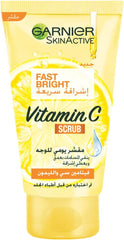 GARNIER FAST BRIGHT VITAMIN C DAILY SCRUB 150ML