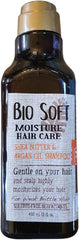 BIO SOFT SHEA BUTTER & ARGAN OIL SHAMPOO 490ML