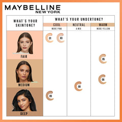 MAYBELLINE FIT ME FOUNDATION 08 FRESH TINT SPF50+ VITAMIN C 30ML