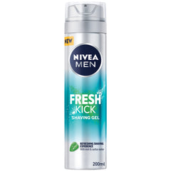 NIVEA MEN FRESH KICK SHAVING GEL 200ML