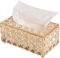 CRYSTAL TISSUE BOX