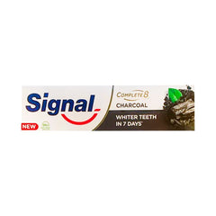 SIGNAL COMPLETE 8 CHARCOAL TOOTHPASTE - 100ML (DISC 10EGP)