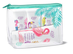 EVA SKIN CARE TROPICAL BODY LOTION 240ML+(HEEL CREAM+HAND CREAM+HAND SCRUB)60ML