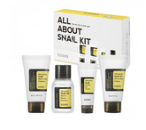 COSRX ALL ABOUT SNAIL KIT FOR DRY SKIN & DARK SPOT (cleanser 20ml+cream 20g+eye cream 5ml+serum 30ml)
