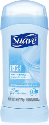 SUAVE FRESH ANTIPERSPIRANT DEODORANT STICK 74G