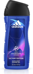 ADIDAS VICTORY EDITION HAIR & BODY SHOWER GEL 250ML