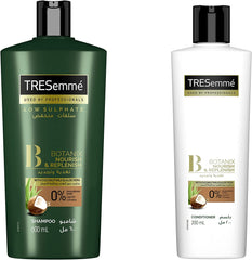 TRESEMME SHAMPOO BOTANIX NOURISH 600ML WITH COCONUT & ALOEVERA + CONDITIONER 200ML