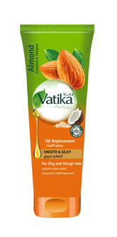 VATIKA SMOOTH & SILKY OIL REPLACEMENT ALMOND, COCONUT & SESAME FOR DRY & ROUGH HAIR 200 ML
