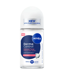 NIVEA DERMA CONTROL NATURAL TONE ROLL ON 72H PROTECTION 50ML