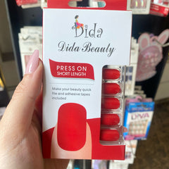 DIDA BEAUTY NAILS RED