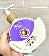 NUT SHELL MACADAMIA & ROSEWATER HAND WASH 375ML