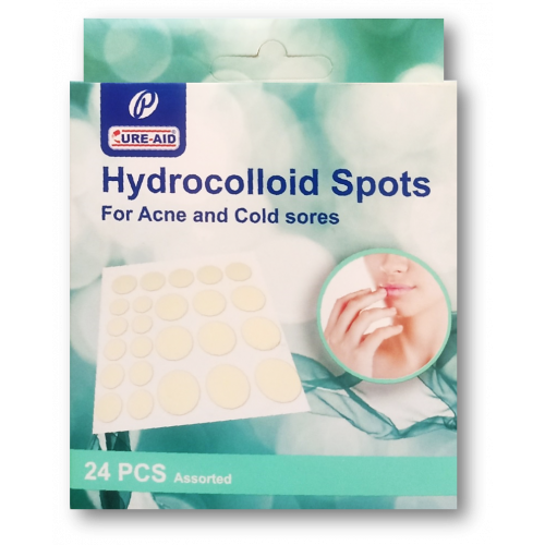Cure-Aid Hydrocolloid Spots | عناية شخصية Cure-Aid