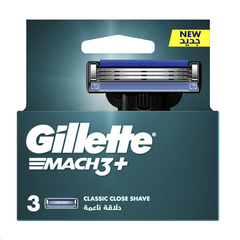 GILLETTE MACH3+ 3BLADES CLASSIC CLOSE SHAVE