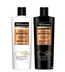 TRESEMMÉ COCONUT NOURISH SHAMPOO AND CONDITIONER HYDRATION LOCK 400ML