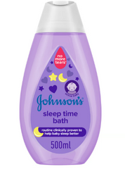 JOHNSON’S Sleep Time bath 500ml