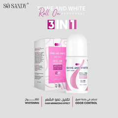 So Sandy Shine and White Roll On – Sweet Sugar 50ml