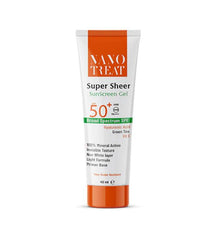 NANO TREAT SUPER SHEER SUNSCREEN GEL 50+ 40ML