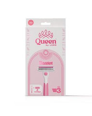 Queen Bastet 3 Blade Women’s Razor – Handle + 2 Cartridges
