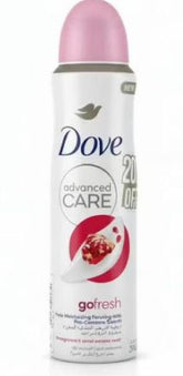 DOVE GO FRESH SPRAY POMEGRANATE&LEMON 150ML OFFER