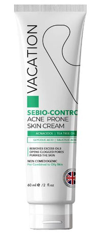 Vacation Sebio-Control Acne Prone Skin Cream 60 ml | كريم مرطب فاكيشن 60 مل سيبيو كنترول