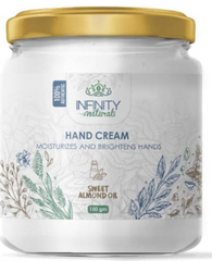 INFINITY NATURALS SWEET ALMOND OIL HAND CREAM 150GM