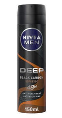 NIVEA MEN DEEP BLACK CARBON ESPRESSO 150ML 20% OFFER