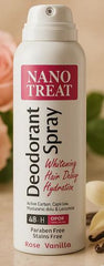 NANO TREAT DEODORANT SPRAY ROSE VANILLA 150ML