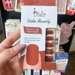 DIDA BEAUTY NAILS LIGHT BROWN