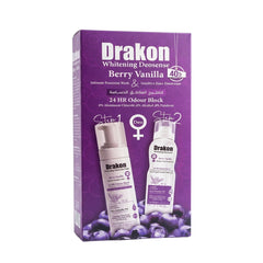 DRAKON BERRY VANILLA INTIMATE FEMININE WASH&SENSITIVE ZONE DEODORANT