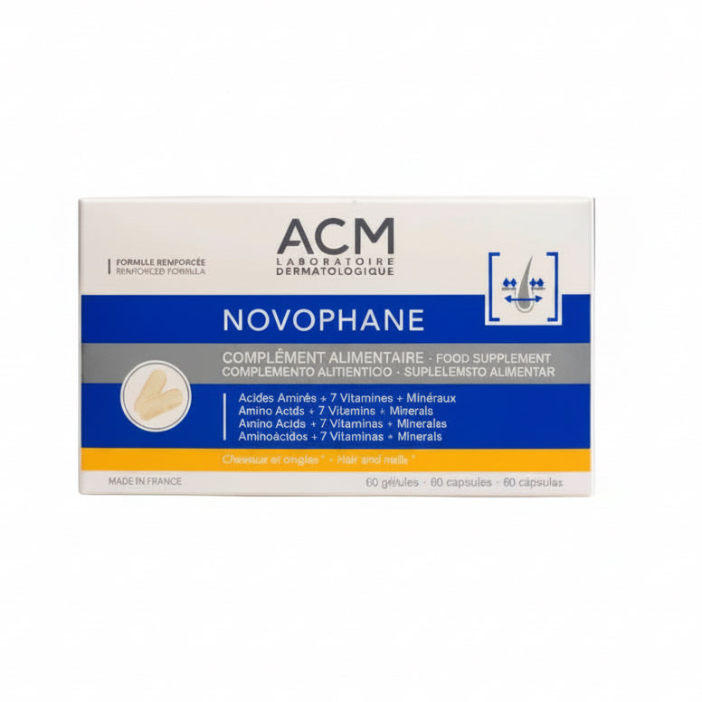 Acm Novophane 60 Capsules | مكمل غذائي Acm 60 قرص - مكمل غذائي Acm 60 كبسولة