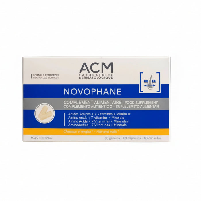 Acm Novophane 60 Capsules | مكمل غذائي Acm 60 قرص - مكمل غذائي Acm 60 كبسولة