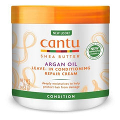 Cantu Argan Oil Leave-In Conditioning Repair Cream 453G