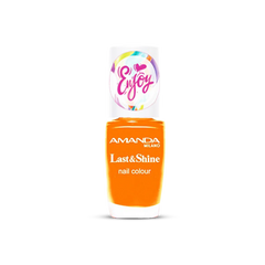 Amanda neon coral 609 Last & Shine Nail polish 12ml