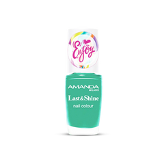 Amanda simply green 606 Last & Shine Nail polish 12ml