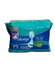 ALWAYS PROTECT PLUS ALOE VERA ULTRA SLIM 7 PADS EXTRA LONG