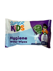 SUPER KIDS HYGIENE 20 WATER WIPES