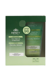 INFINITY INSTA CLEAR FACIAL WASH 150ML +INFINITY INSTA CLEAR FACIAL WASH 50ML(OFFER)