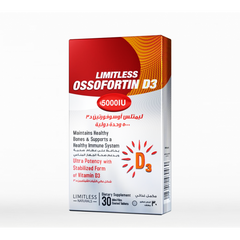 LIMITLESS OSSOFORTIN D3 5000 30 tablets