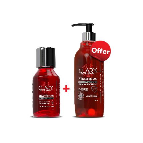 Clary Shampoo & Hair Serum Offer | شامبو Clary