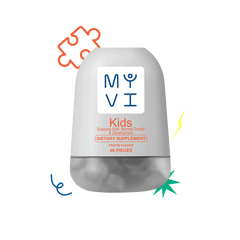 MY VI KIDS DIETARY SUPPLEMENT 60PC FRUITS FLAVOR