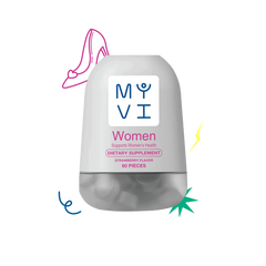MY VI WOMEN DIETARY SUPPLEMENT 60PC STRAWBERRY FLAVOR