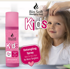BIO SOFT DETANGLING PINK KIDS SPRAY 200ML