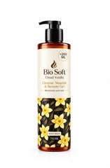 BIO SOFT SHOWER GEL CLOUD VANILLA 750ML + 200ML