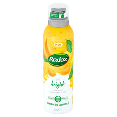 RADOX FEEL BRIGHT SHOWER MOUSSE MANGO&MANDARIN 200ML