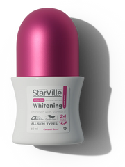 Starville Whitening Roll on Light Pink with Coconut Scent 60 ml offer