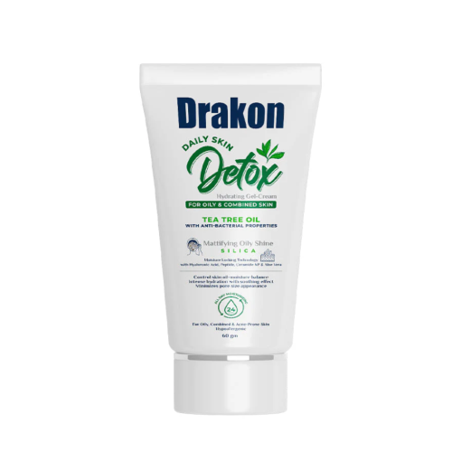 Drakon Daily Skin Detox Hydrating Gel Cream 60gm - ماسك للوجه دراكون 60 جم