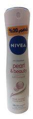 NIVEA BODY SPRAY PEARL & BEAUTY WOMAN 150ML DISC 20%