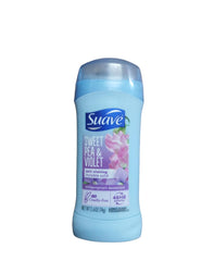 SUAVE SWEET PEA AND VIOLET ANTIPERSPIRANT DEODORANT STICK 74G
