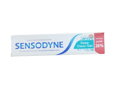 SENSODYNE DEEP CLEAN GEL 100ML DISC 20%