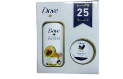 DOVE NOURISHING SECRETS HAND WASH WITH AVOCADO OIL 500ML + INTENSIVE CREAM 75ML